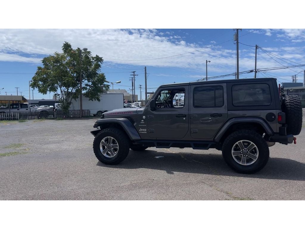 2018 Jeep Wrangler Unlimited Sahara 4x4