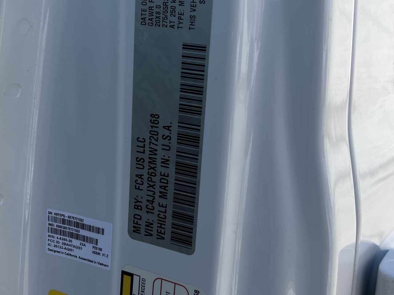 2021 Jeep Wrangler 4xe Unlimited Sahara