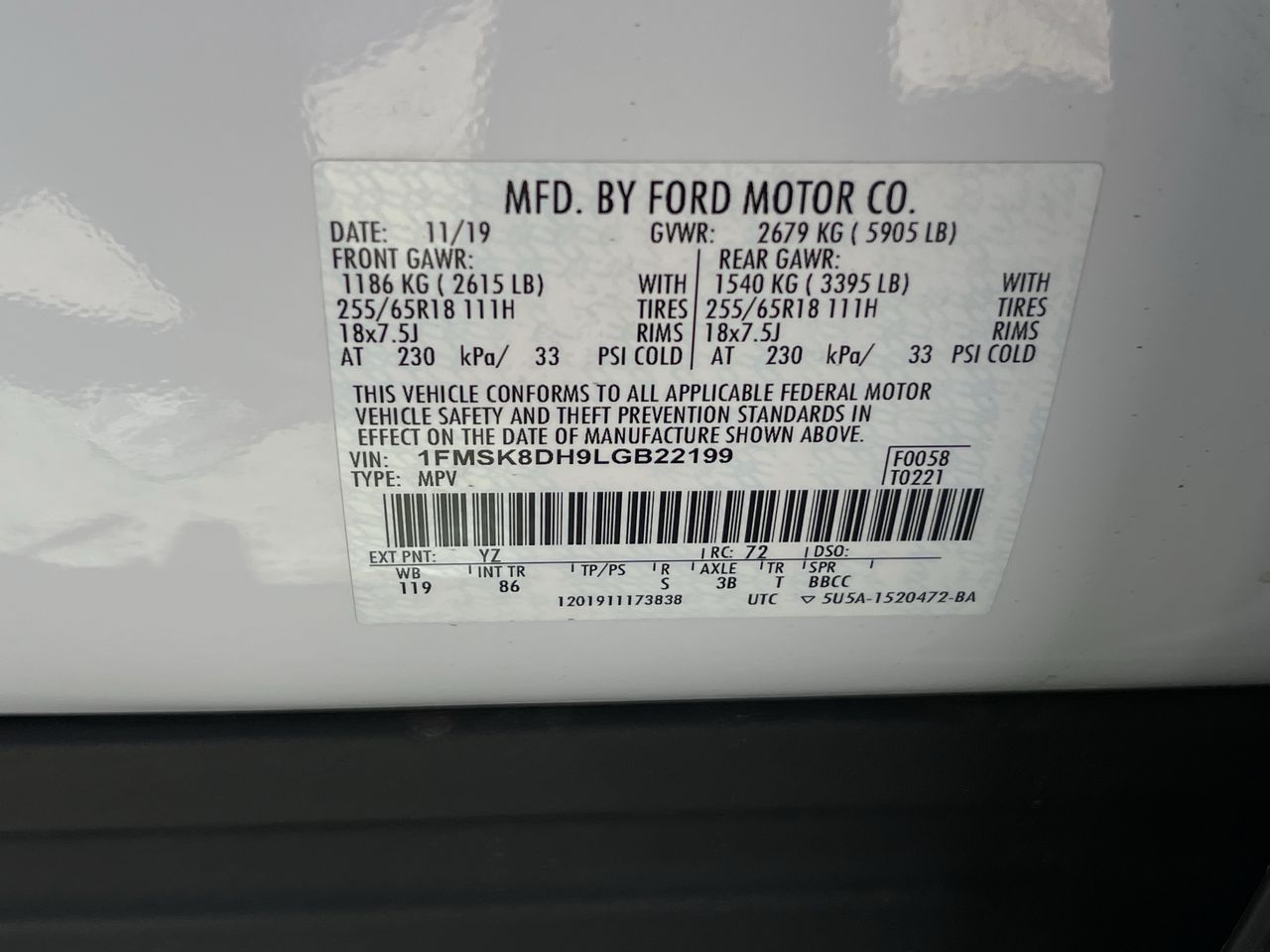 2020 Ford Explorer XLT