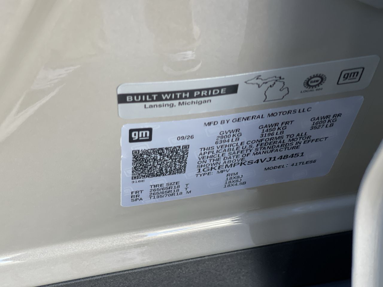 2027 GMC Acadia AT4
