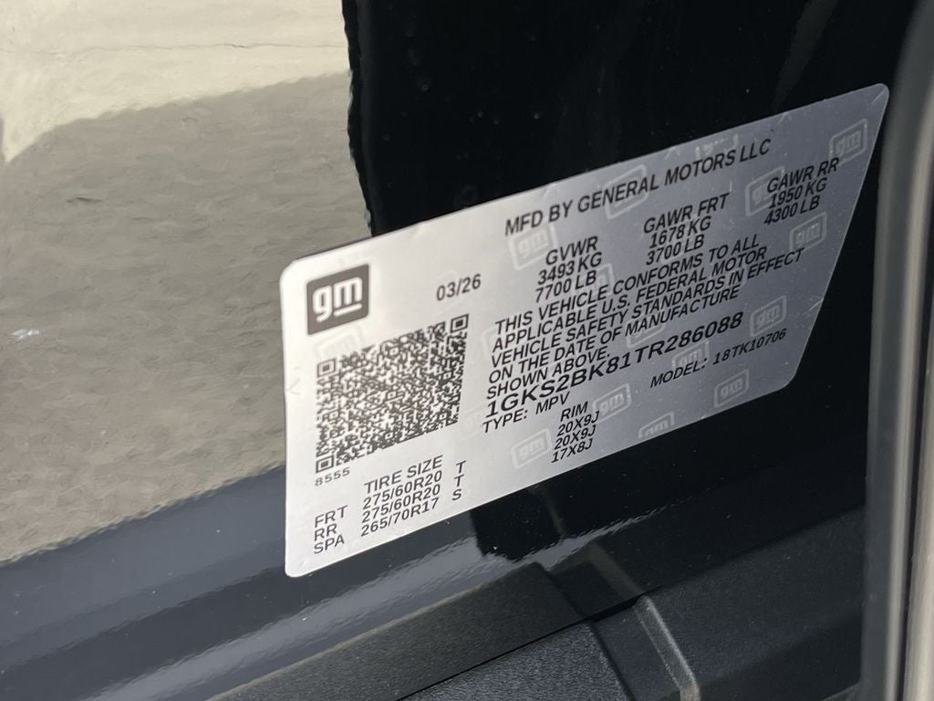 2026 GMC Yukon Elevation