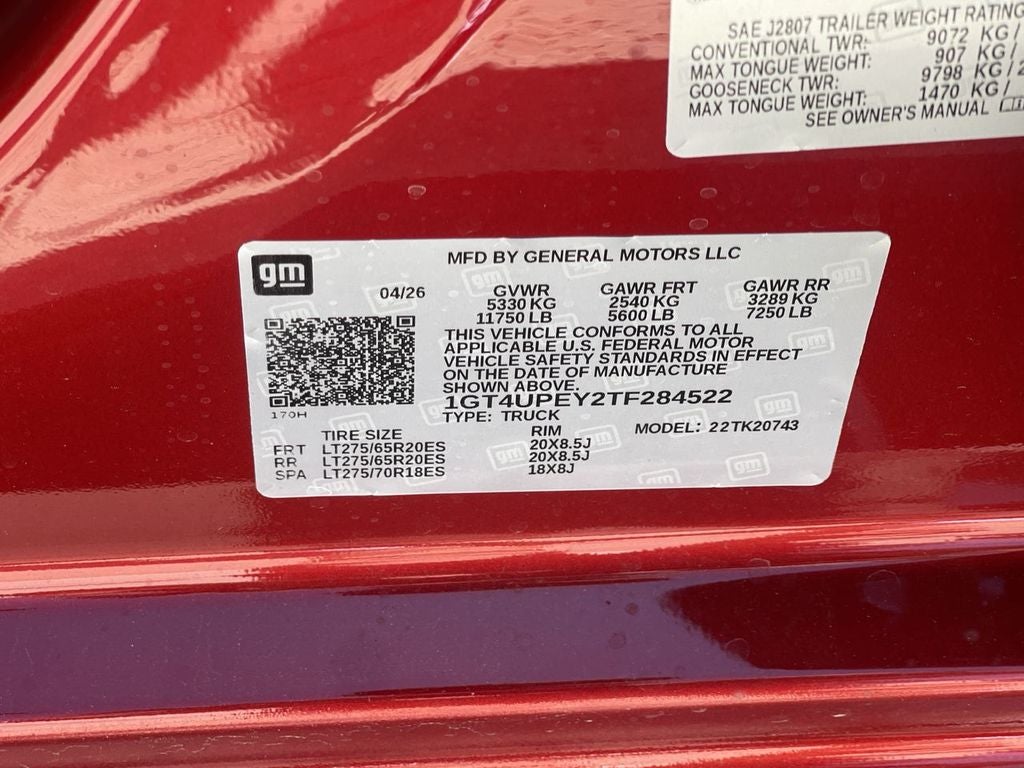 2026 GMC Sierra 2500 HD AT4
