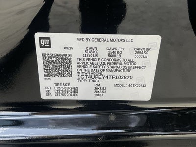 2026 GMC Sierra 2500 HD AT4