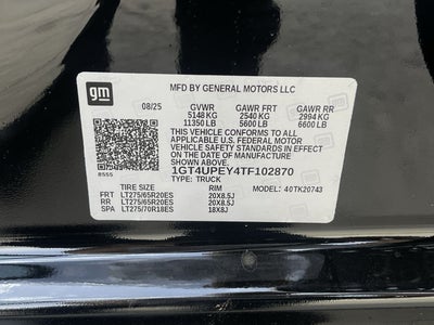 2026 GMC Sierra 2500 HD AT4