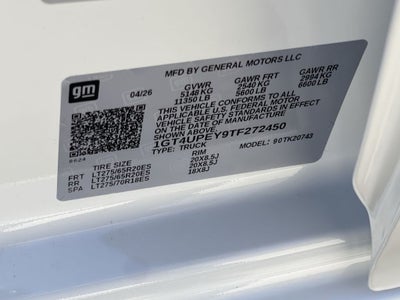 2026 GMC Sierra 2500 HD AT4