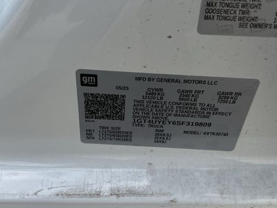 2025 GMC Sierra 3500 HD Denali Ultimate