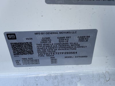 2026 GMC Sierra 3500 HD SLE