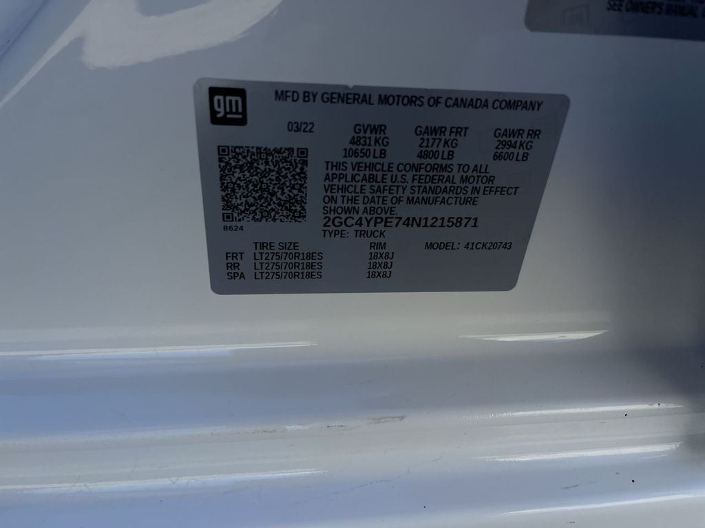 2022 Chevrolet Silverado 2500 HD LTZ