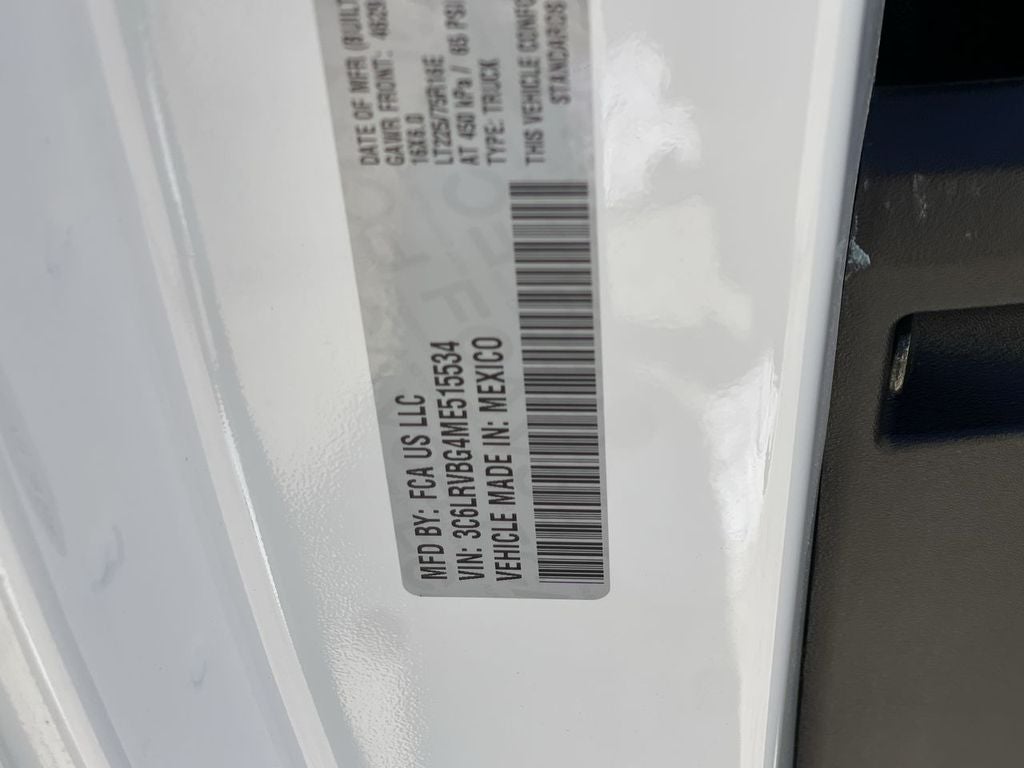2021 RAM ProMaster Cargo Van NA