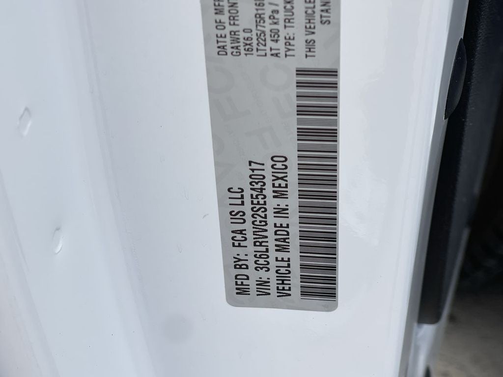 2025 RAM ProMaster 2500 Cargo Van Tradesman Low Roof 136" WB w/Pass Seat
