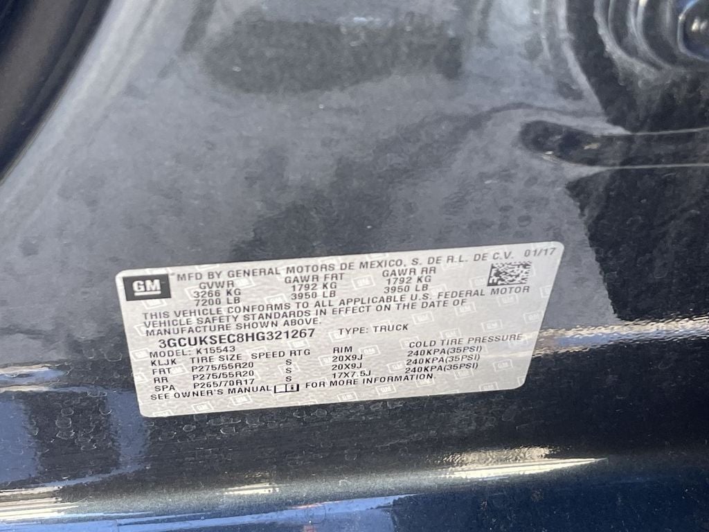 2017 Chevrolet Silverado 1500 LTZ