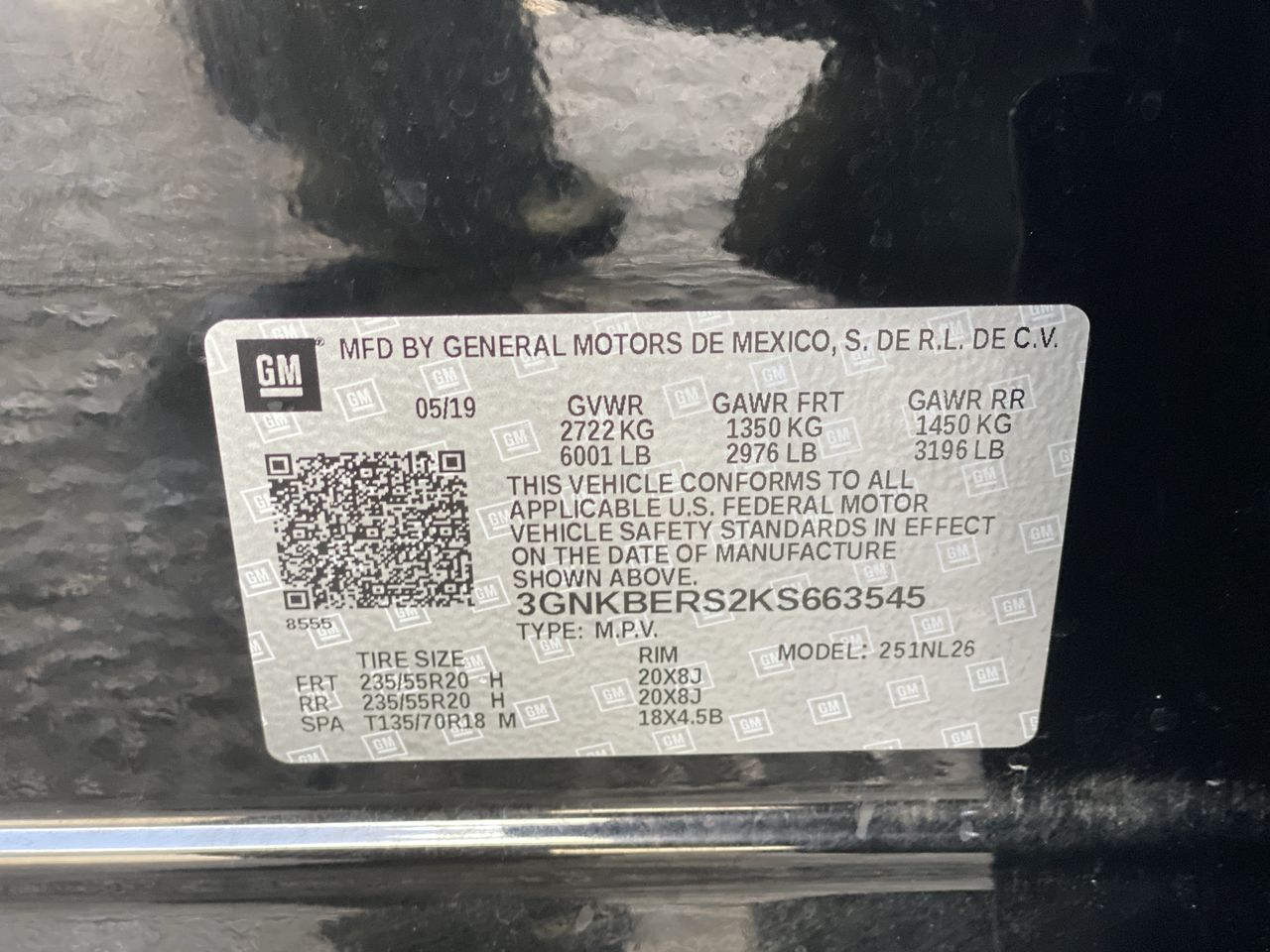 2019 Chevrolet Blazer RS