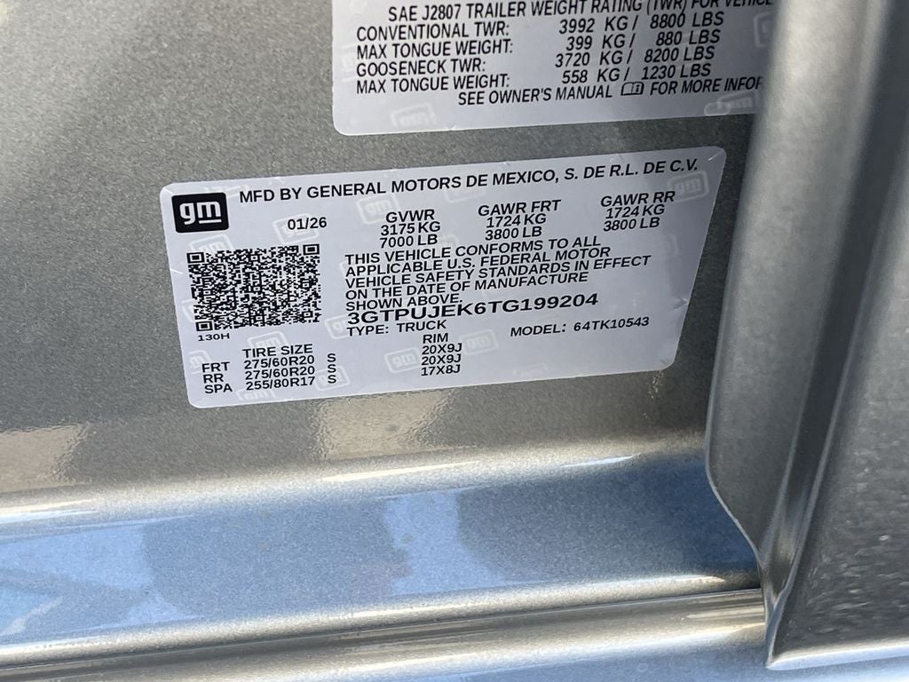 2026 GMC Sierra 1500 Elevation