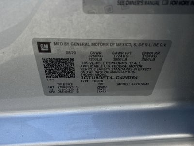 2020 GMC Sierra 1500 SLT