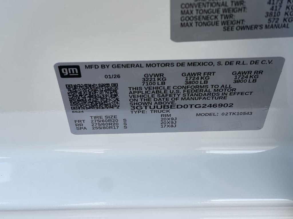 2026 GMC Sierra 1500 SLE