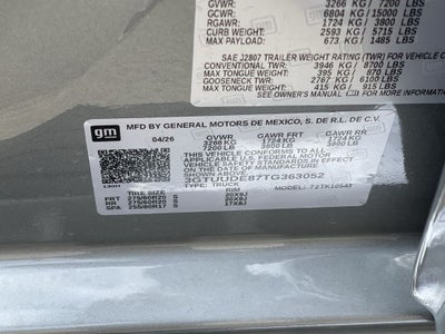 2026 GMC Sierra 1500 SLT