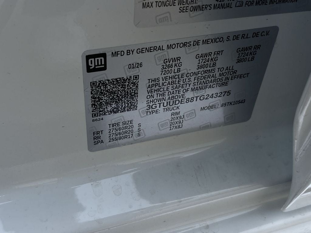 2026 GMC Sierra 1500 SLT