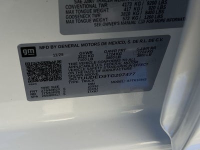 2026 GMC Sierra 1500 SLT