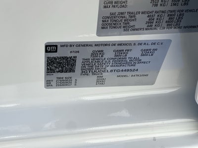 2026 GMC Sierra 1500 SLT