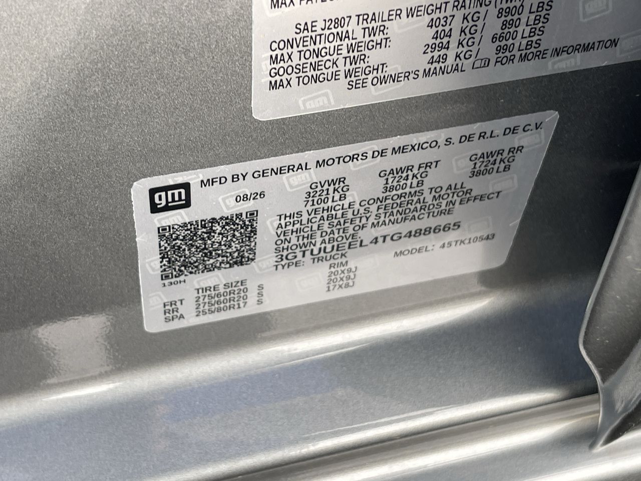 2026 GMC Sierra 1500 AT4