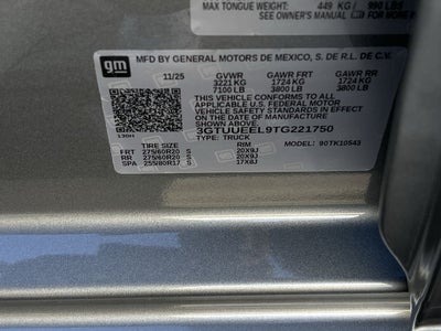 2026 GMC Sierra 1500 AT4