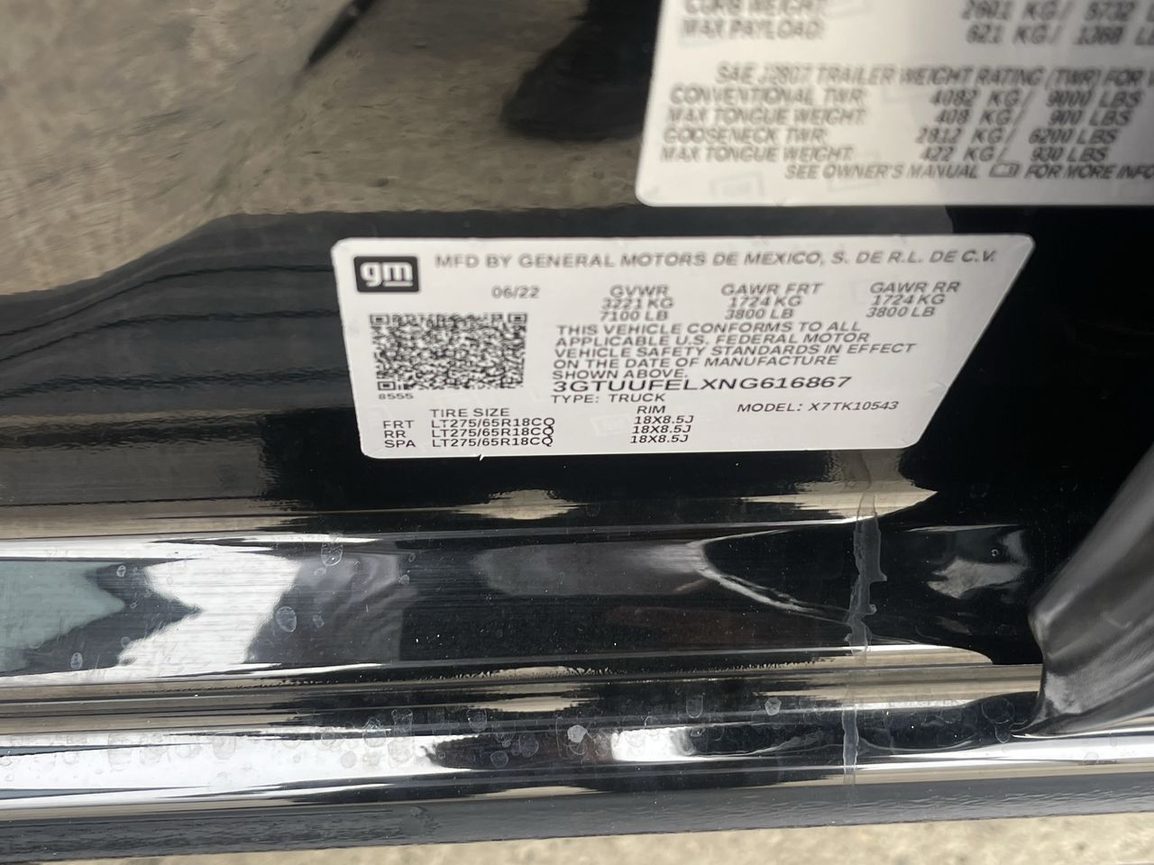 2022 GMC Sierra 1500 AT4X