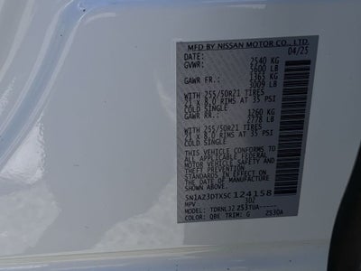 2025 Nissan Murano Platinum