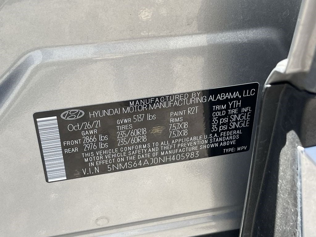 2022 Hyundai Santa Fe SEL