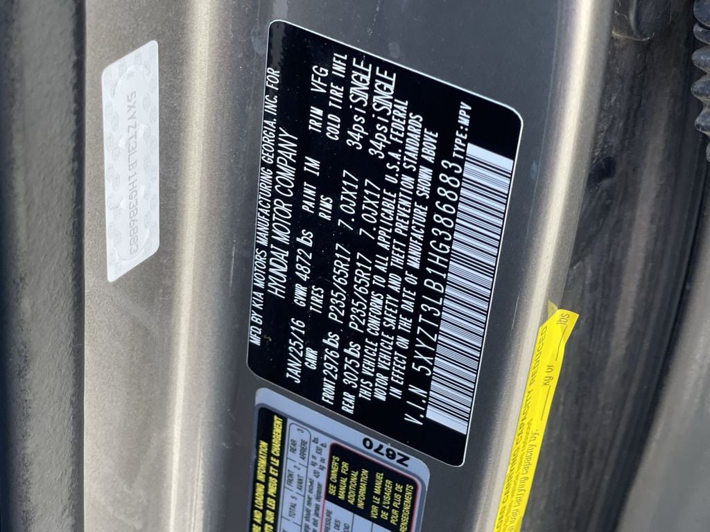 2017 Hyundai Santa Fe Sport 2.4L