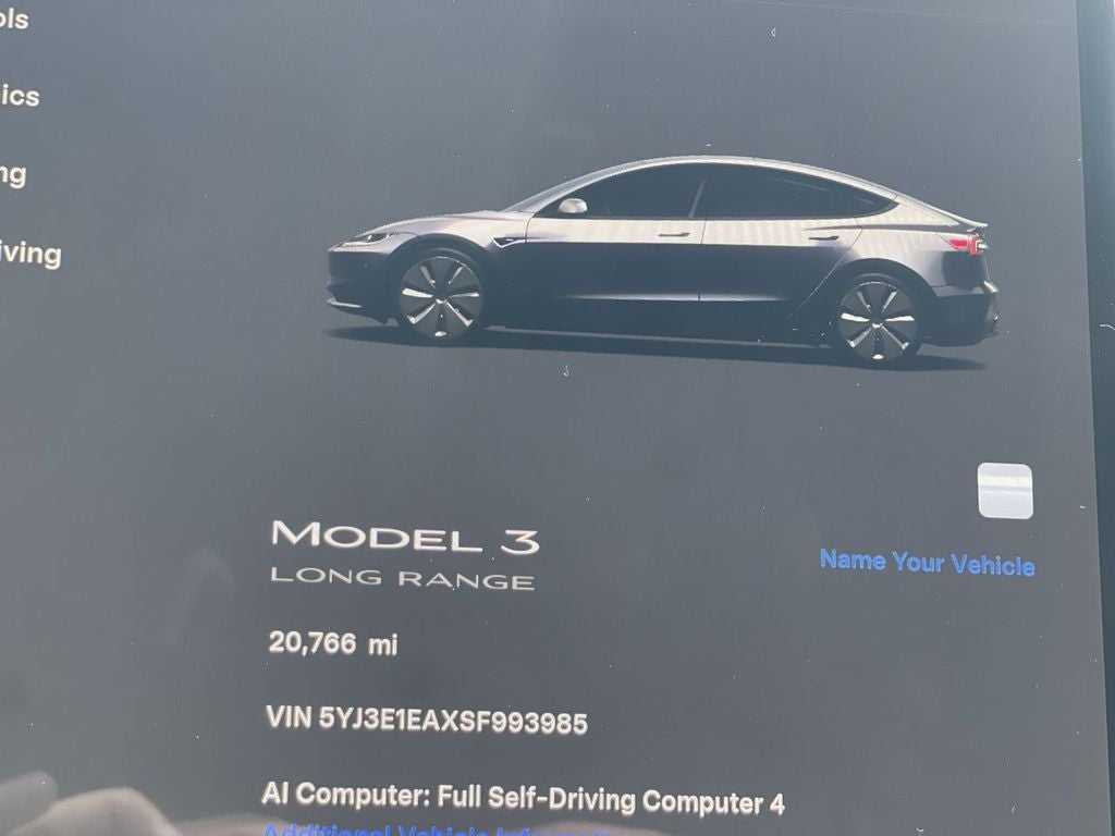 2025 Tesla Model 3 Long Range