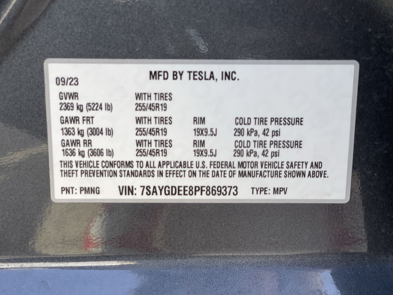 2023 Tesla Model Y Long Range