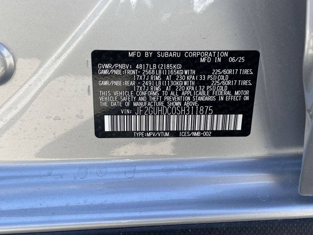 2025 Subaru Crosstrek Premium