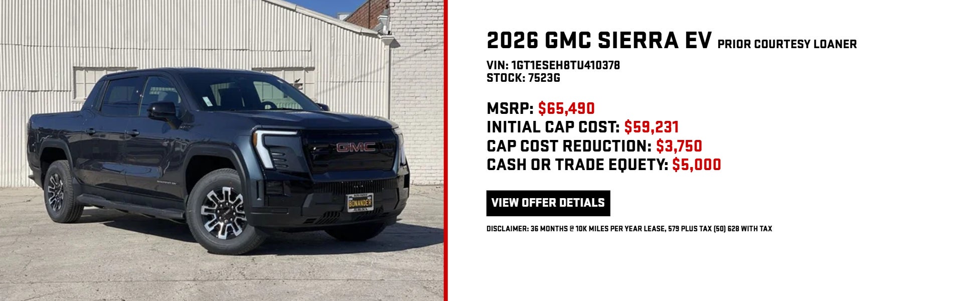 2026 GMC SIERRA EV