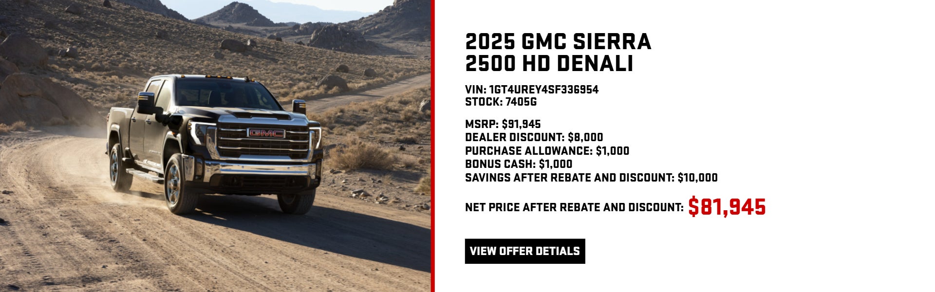 2025 GMC Sierra 2500 HD Denali