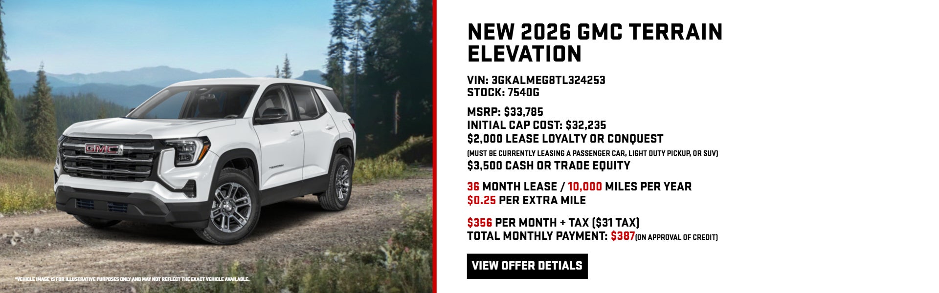 2026 GMC Terrain, FWD
