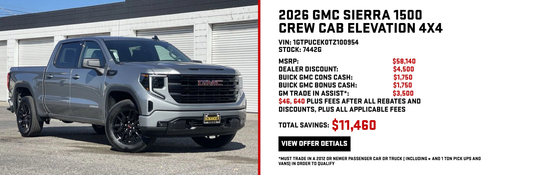 2026 GMC Sierra 1500