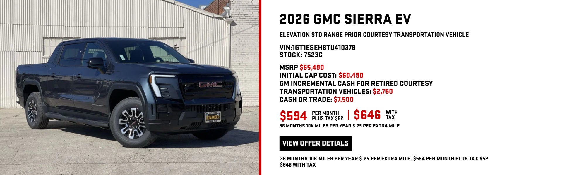 2026 GMC Sierra EV
