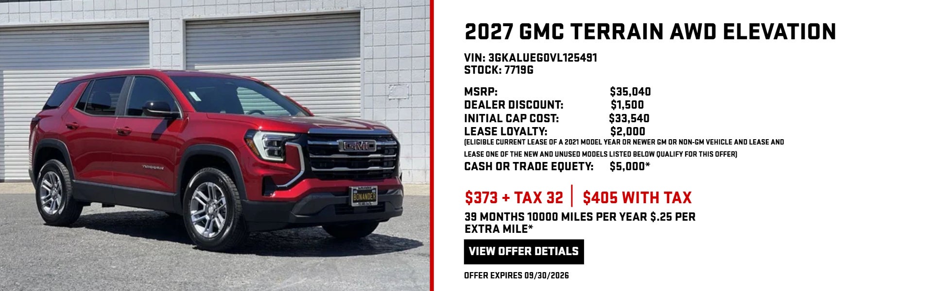 2027 GMC Terrian
